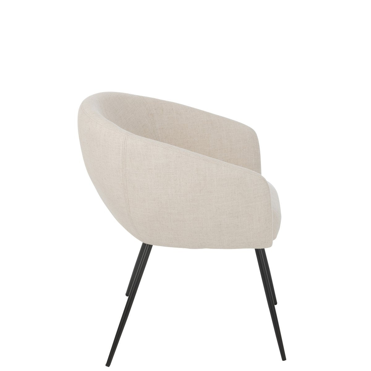 Elegante Stoel Wales – Comfort en Stijl in Ivoor