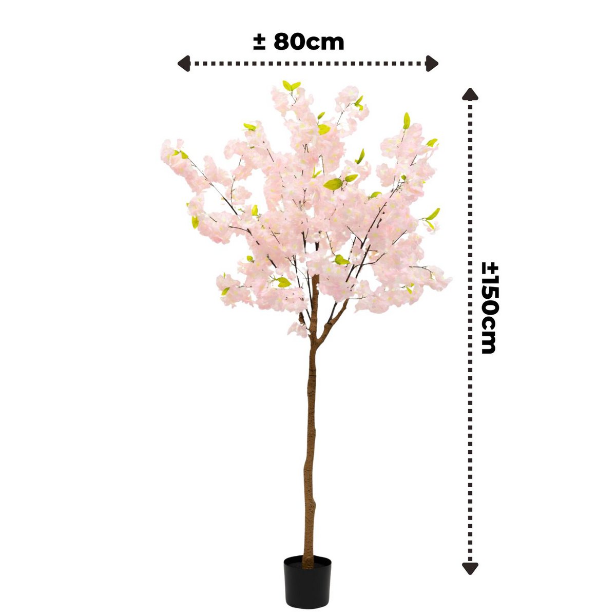 Künstliche Kirschblüte 150 cm – Anmutige ostasiatische Atmosphäre im Zuhause