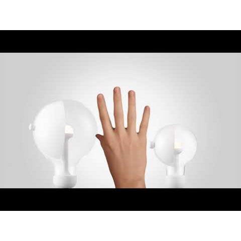 Innovatieve Plafondlamp Move Me Umbrella Zilver/Wit met Uniek Design