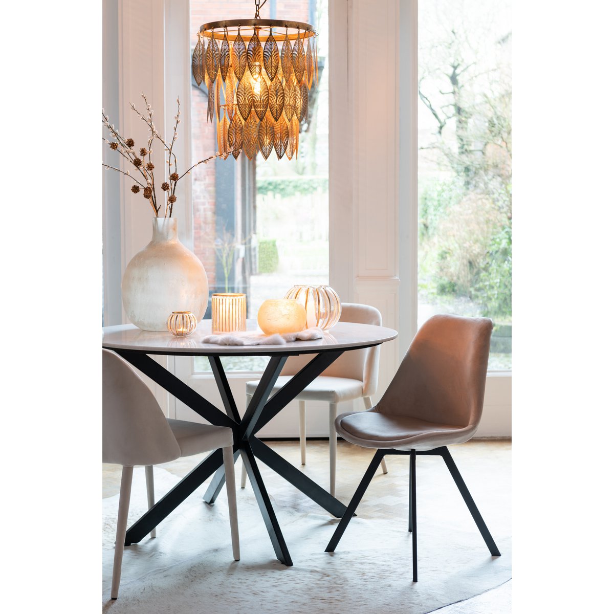 Stoel Helene Beige - Ontdek Luxueus Comfort