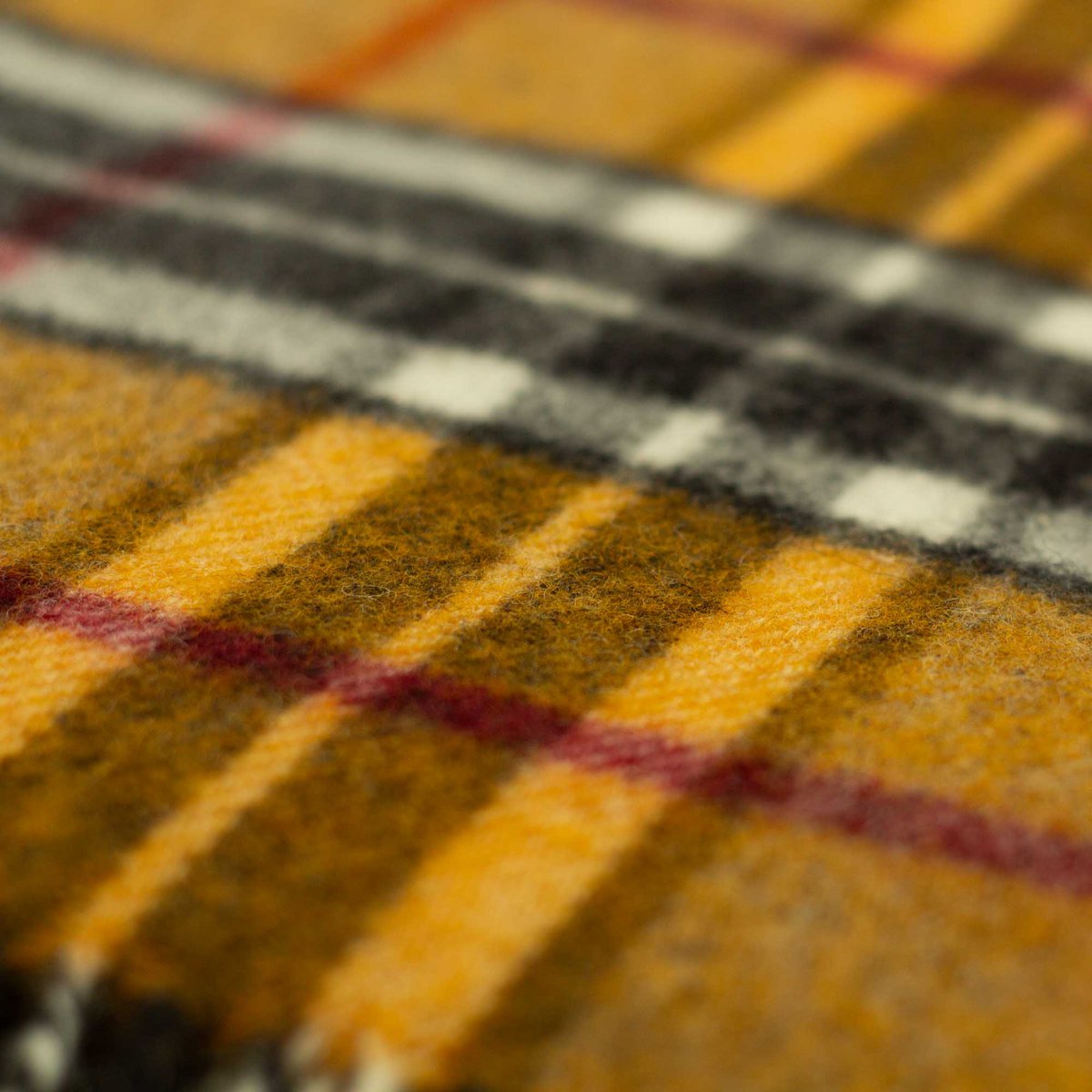 Burano Plaid – Luxe Tartande Deken van 100% Nieuw-Zeelandse Wol - Schotse Ruit