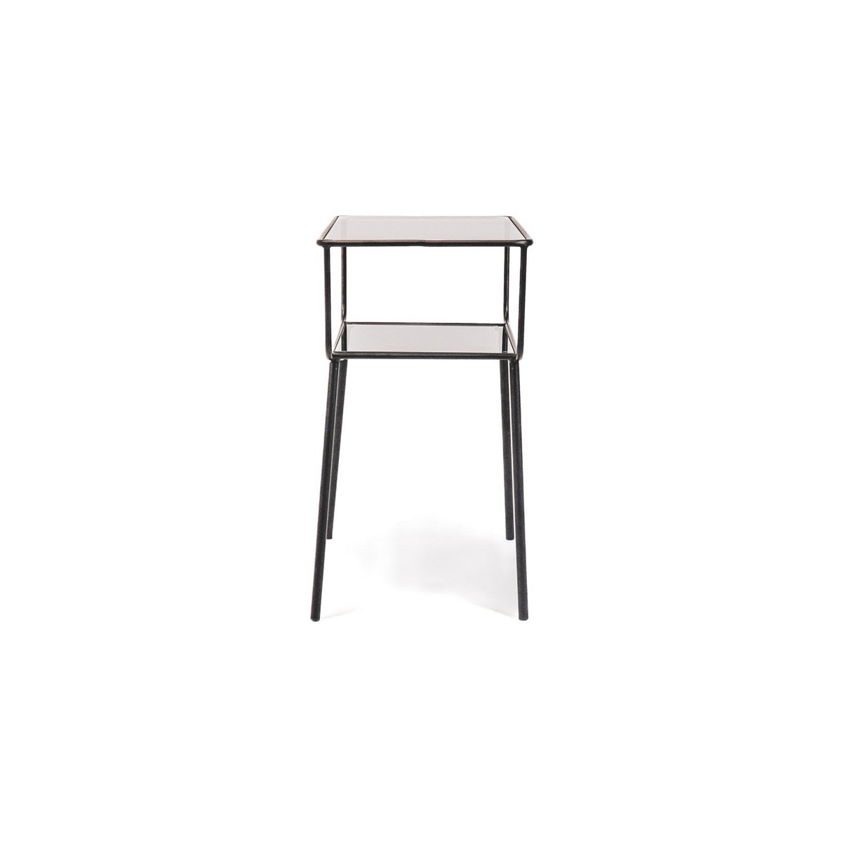 Metal Rocks Nachtkastje – Zwart – Modern en Functioneel Design