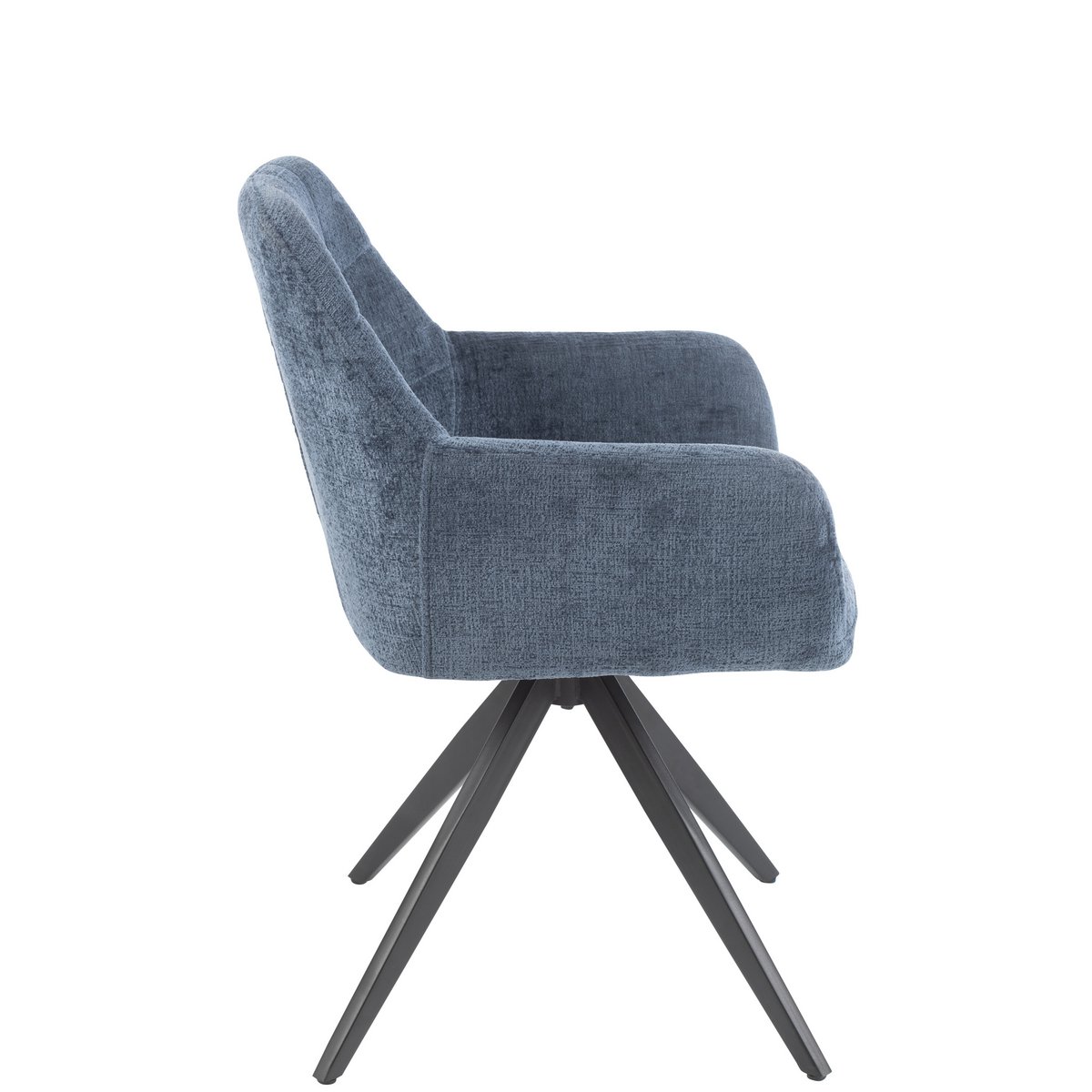 Upgrade Jouw Interieur met de Stijlvolle Louna Stoel – Blauw