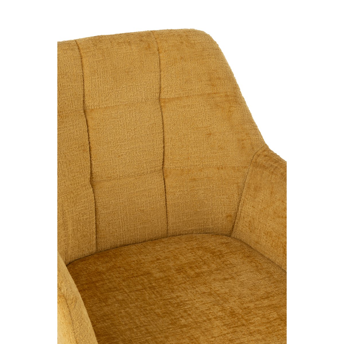 Upgrade Jouw Interieur met de Stijlvolle Louna Stoel – Okergeel