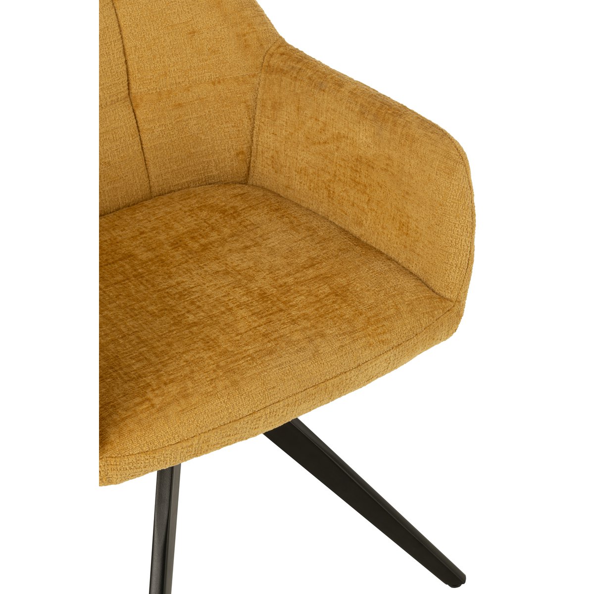 Upgrade Jouw Interieur met de Stijlvolle Louna Stoel – Okergeel